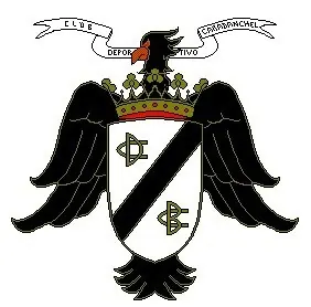 Una versión del escudo del club a lo largo de su historia