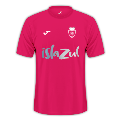 Diseño de la camiseta de portero, rosa